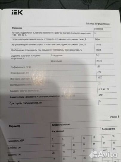 Стабилизатор напряжения iek 10 квт бу