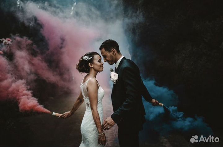 Цветной дым