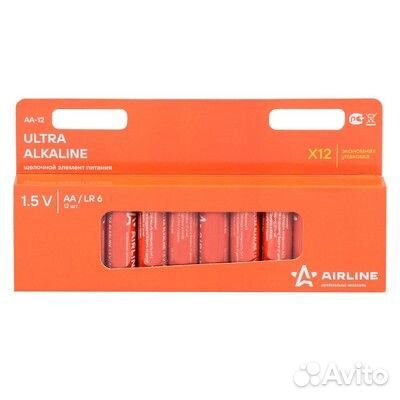 Батарейки lr6/aa щелочные 12 шт. (пальчиковые) (aa