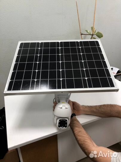 Видеокамера 4G с солнечной панелью