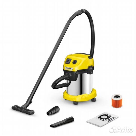 Строительный пылесос Karcher WD 3