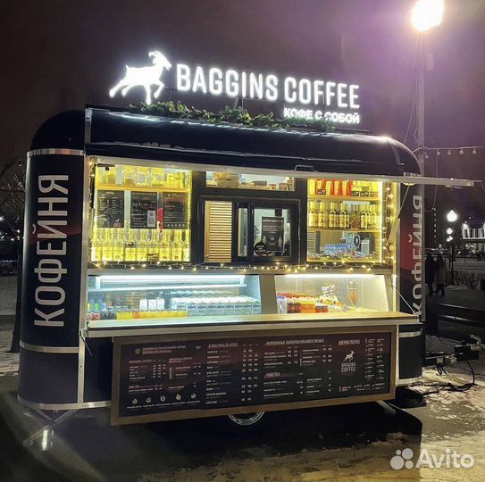 Фудтрак, торговый прицеп, автолавка