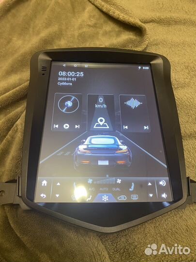 4G Android магнитола сhevrolet cruse Tesla