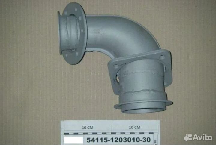 Патрубок камаз приемный от турбокомпрессора левый