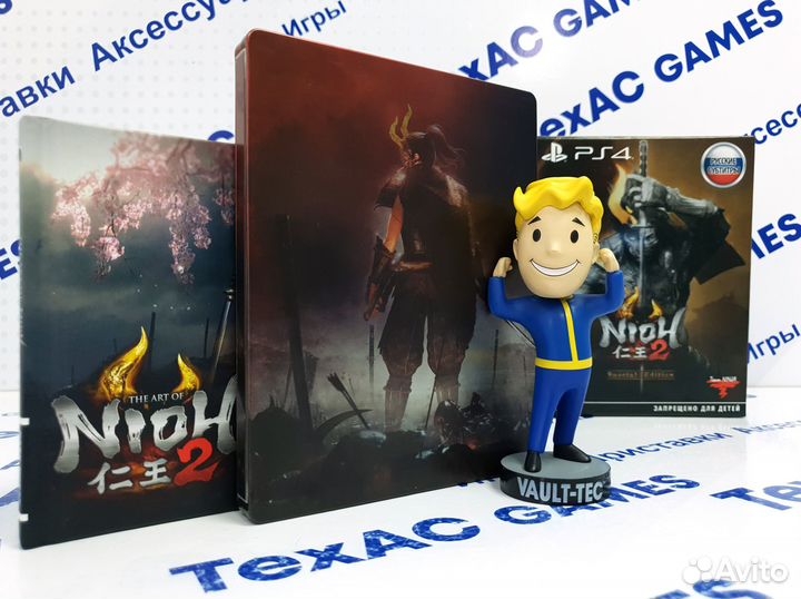 Nioh 2 Special Edition PS4 steelbook