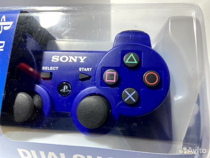 Геймпад playstation 3 синий