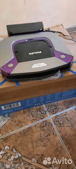 Робот пылесос моющий philips