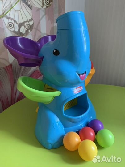 Музыкальный Слон фонтан Playskool