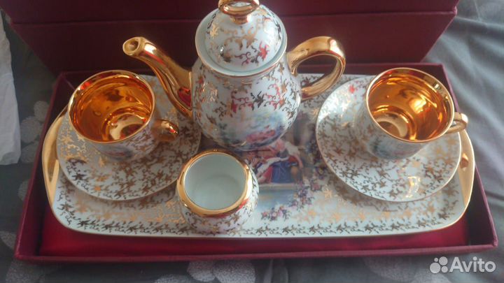 Набор кофейный на 2 персоны, Чехия, эксклюзив