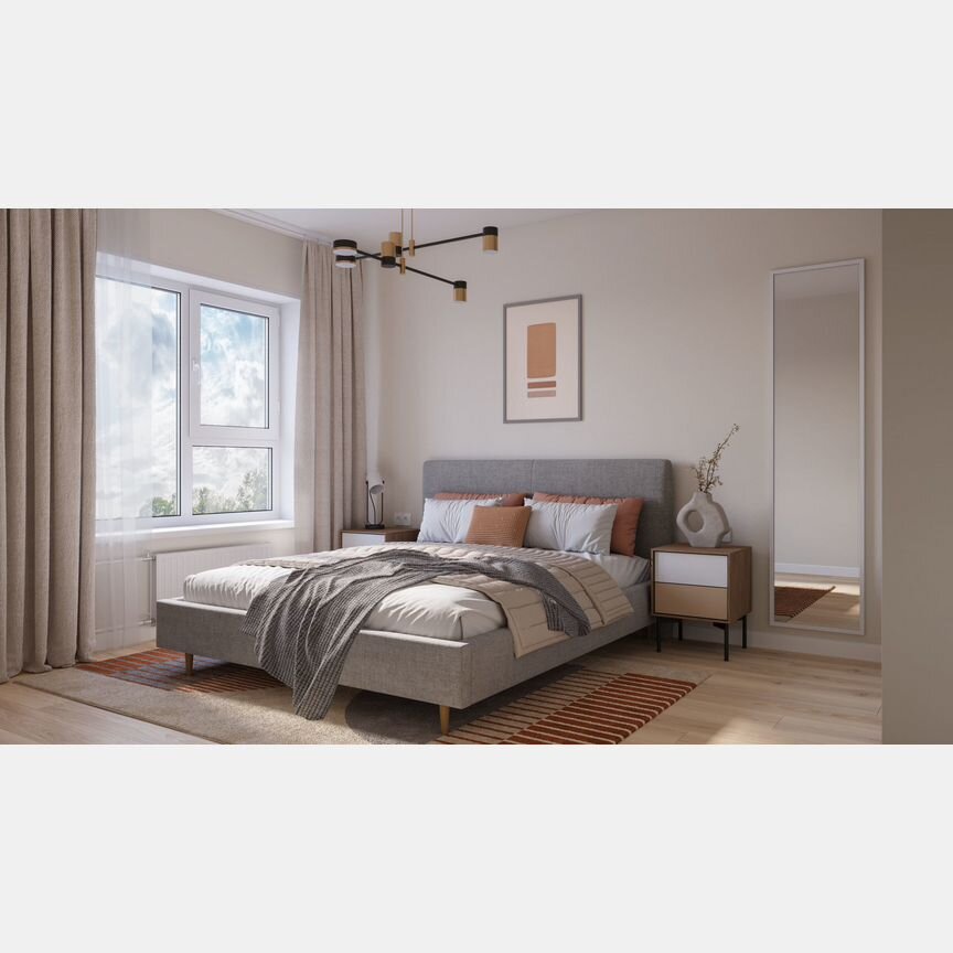 1-к. квартира, 36 м², 8/9 эт.