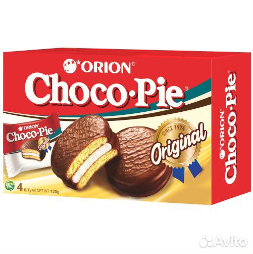 Пирожное Choco Pie Original 120г (опт)