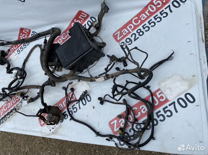 Nissan Patrol y62 проводка моторного отсека