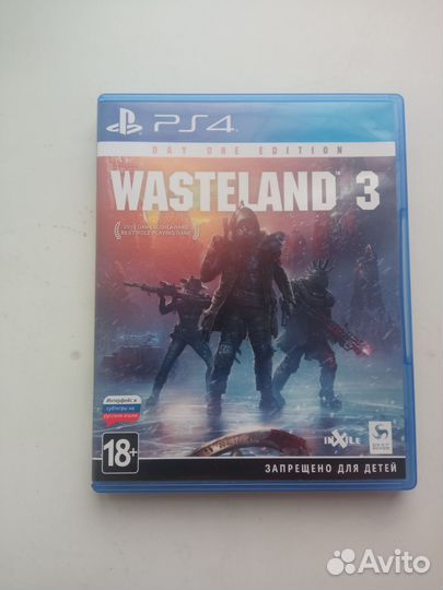 Игра для ps4. Wasteland 3