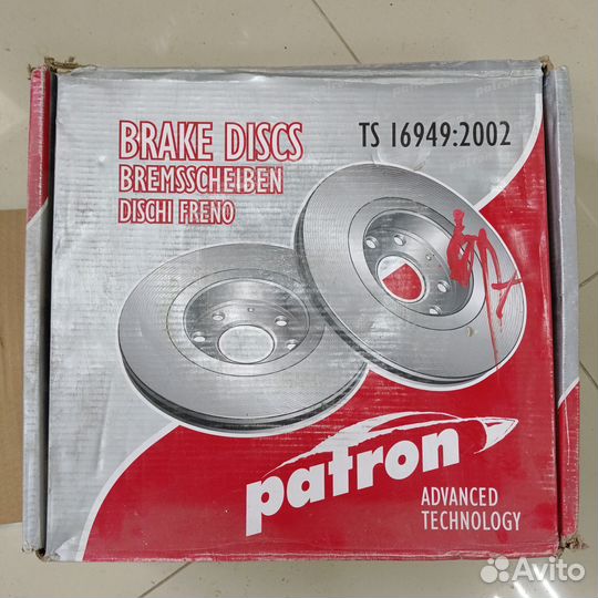 Диск тормозной передн. volvo S60/XC90 2.0-2.5/2.4D