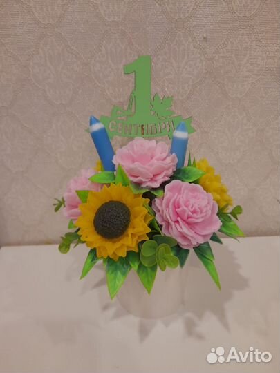 Букеты из мыла ручной работы