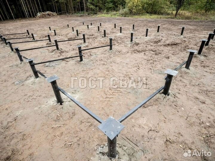 Винтовые сваи под ключ. Монтаж за 1-2 дня