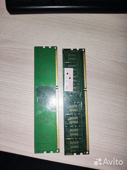 Оперативная память ddr3 2gb 2шт