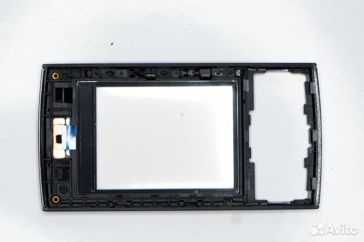 Передн панель с защит стекл Nokia x3-00 red new