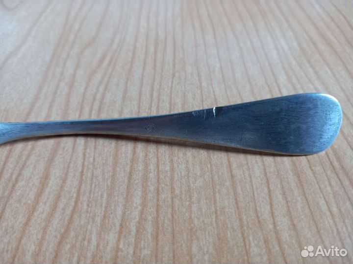 Вилка Германия штихель серебрение клеймо мидведь