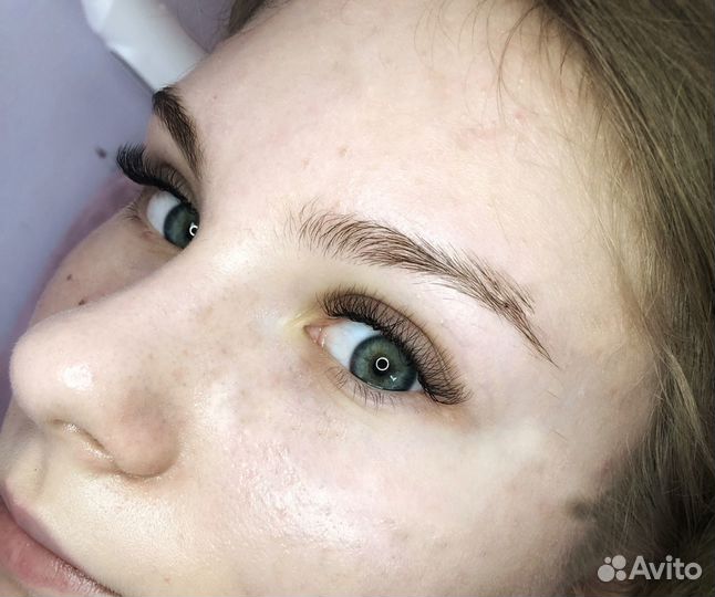 Наращивание ресниц с выездом на дом