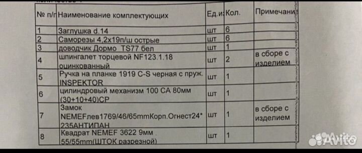 Дверь металлическая противопожарная