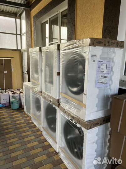 Новая стиральная машина Хаер