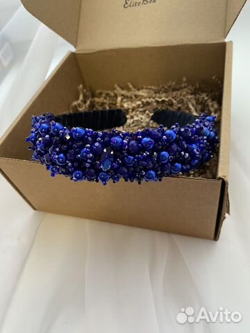 Ободок для волос ручной работы