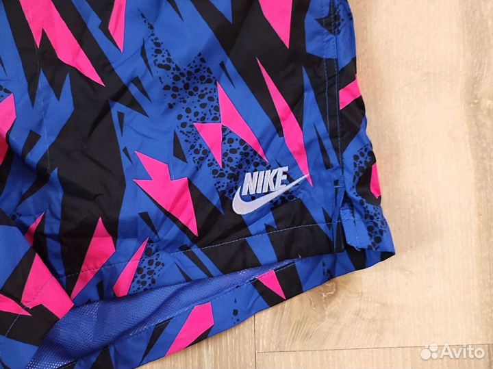 Шорты Nike 90's Print Shorts In Blue