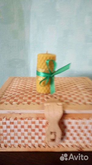 Свечи восковые ручной работы