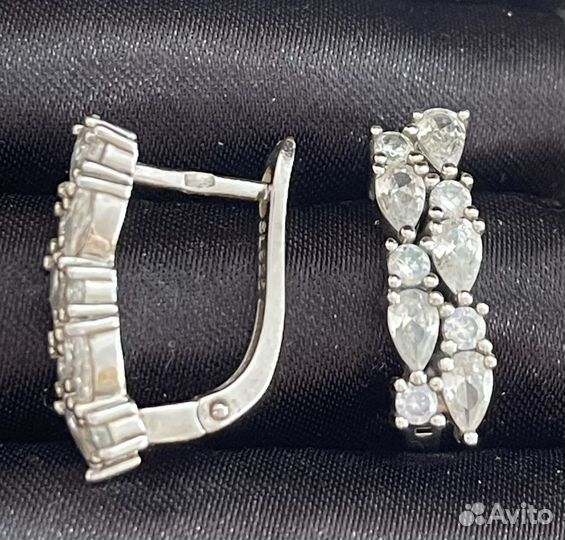 Серебряные серьги