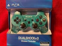 Новый бирюзовый Dualshock на PS3 с гироскопом