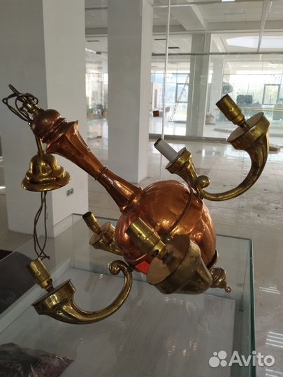 Люстра. антиквариат. Франция. Медь