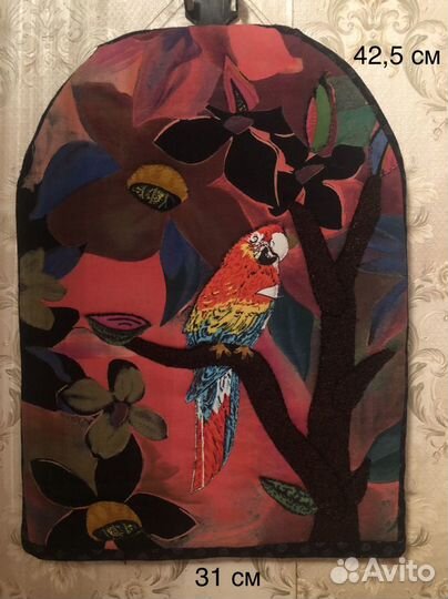 Картина ручной работы пэчворк