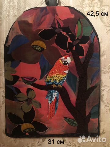 Картина ручной работы пэчворк