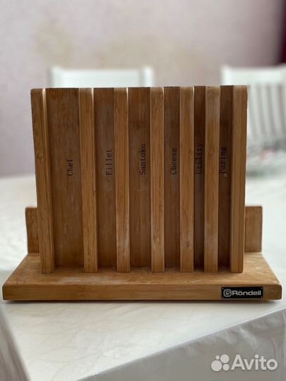 Подставка для ножей деревянная