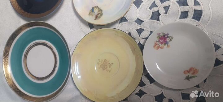 Чайные(кофейные) блюдца. лфз, гдр, Городница