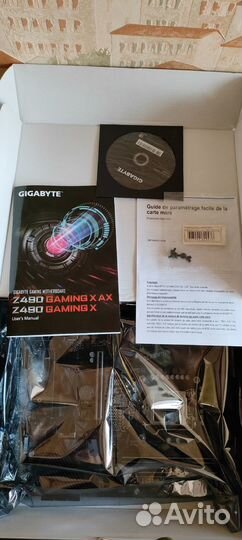 Материнская плата gigabyte Z490 gaming X