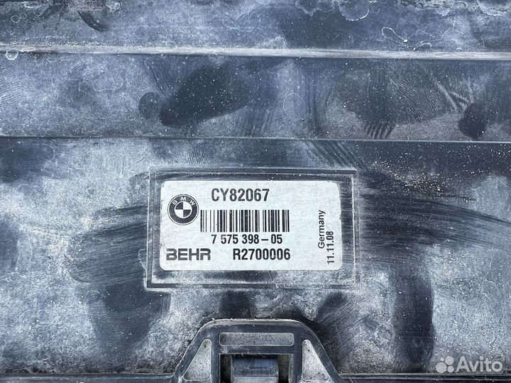 Кассета радиаторов N54B30 BMW F01 F02 F10 F12 F18