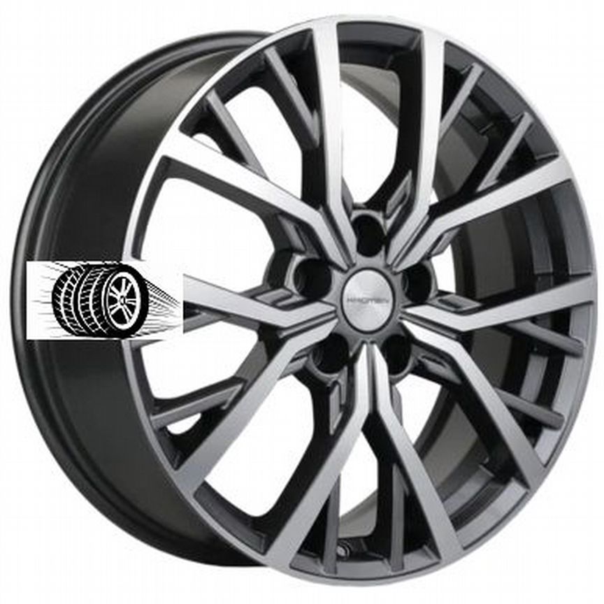 Литые диски Khomen Wheels 7×R18 5×114.3