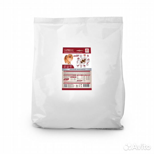 Зоогурман Сухой корм для активных собак малых и ср