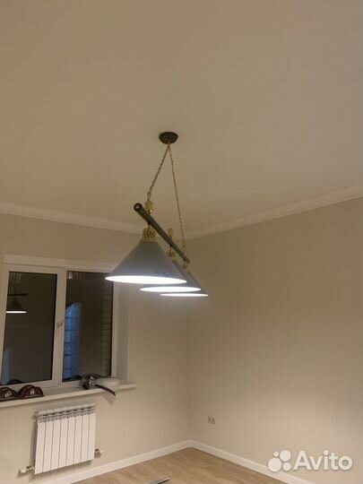 Люстра для бильярда