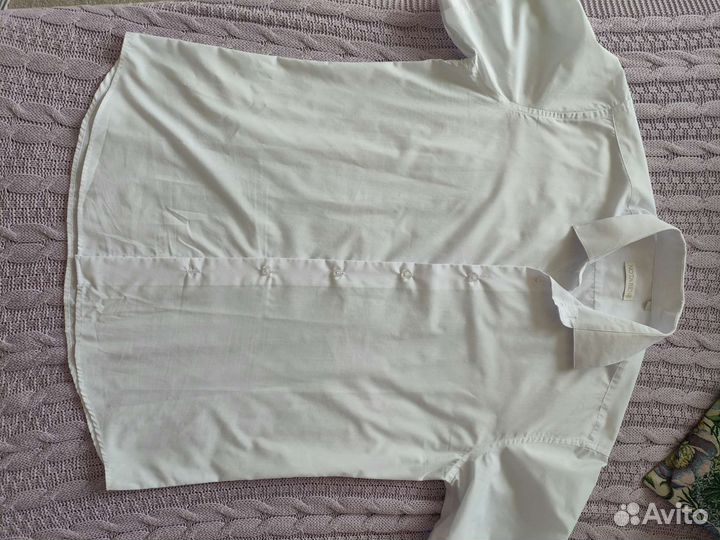 Рубашка белая,р.42