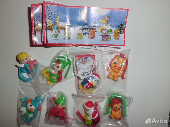 5 разных серий от Киндер. Новый Год