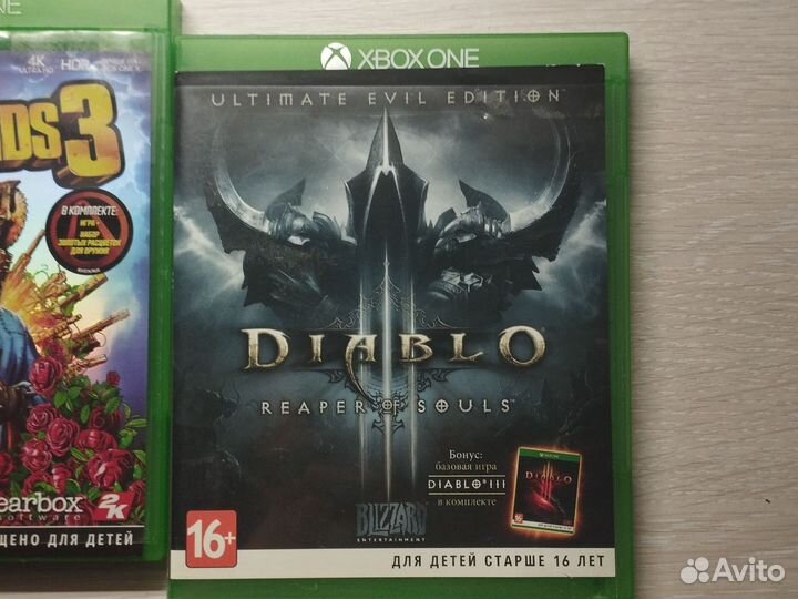 Игровые диски для xbox one