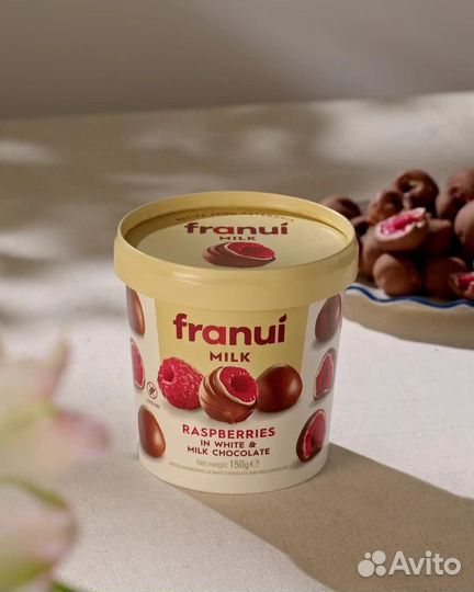 Малина в шоколаде franui оптом