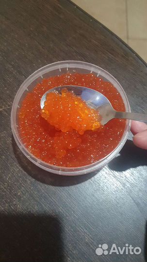 Красная икра форели