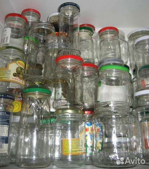 Банки стеклянные разные