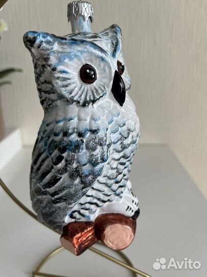 Елочная игрушка Сова