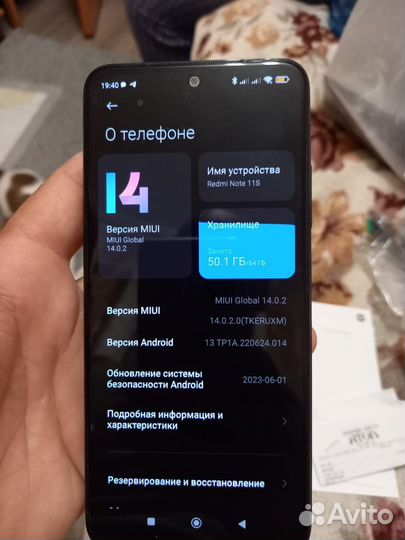 Xiaomi redmi note 11s 6/64