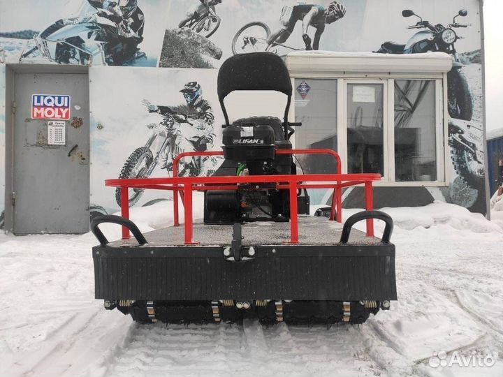 Мотобуксировщик Бурлак-М Егерь Экспедитор 18.5 л.с